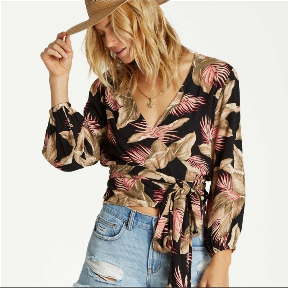 Billabong Love Wrapped Top - Picture 2 of 6